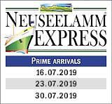 Ankünfte Neuseelamm-Express